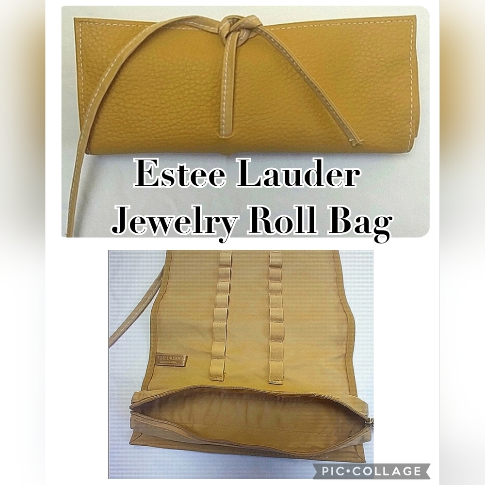 Estee Lauder Travel Jewelry Roll Bag